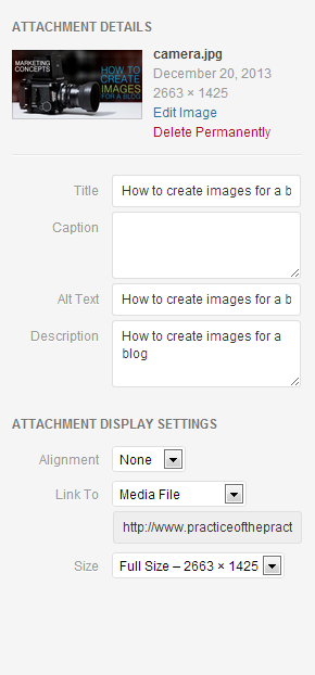 step-by-step how to make an image for a blog post
