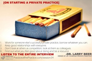 starting a private practice