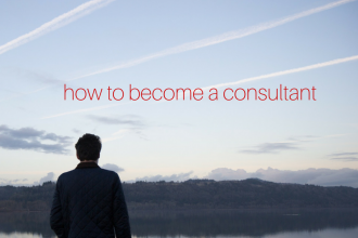 how to become a consultant