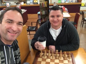 Chess with my friend Nick! 