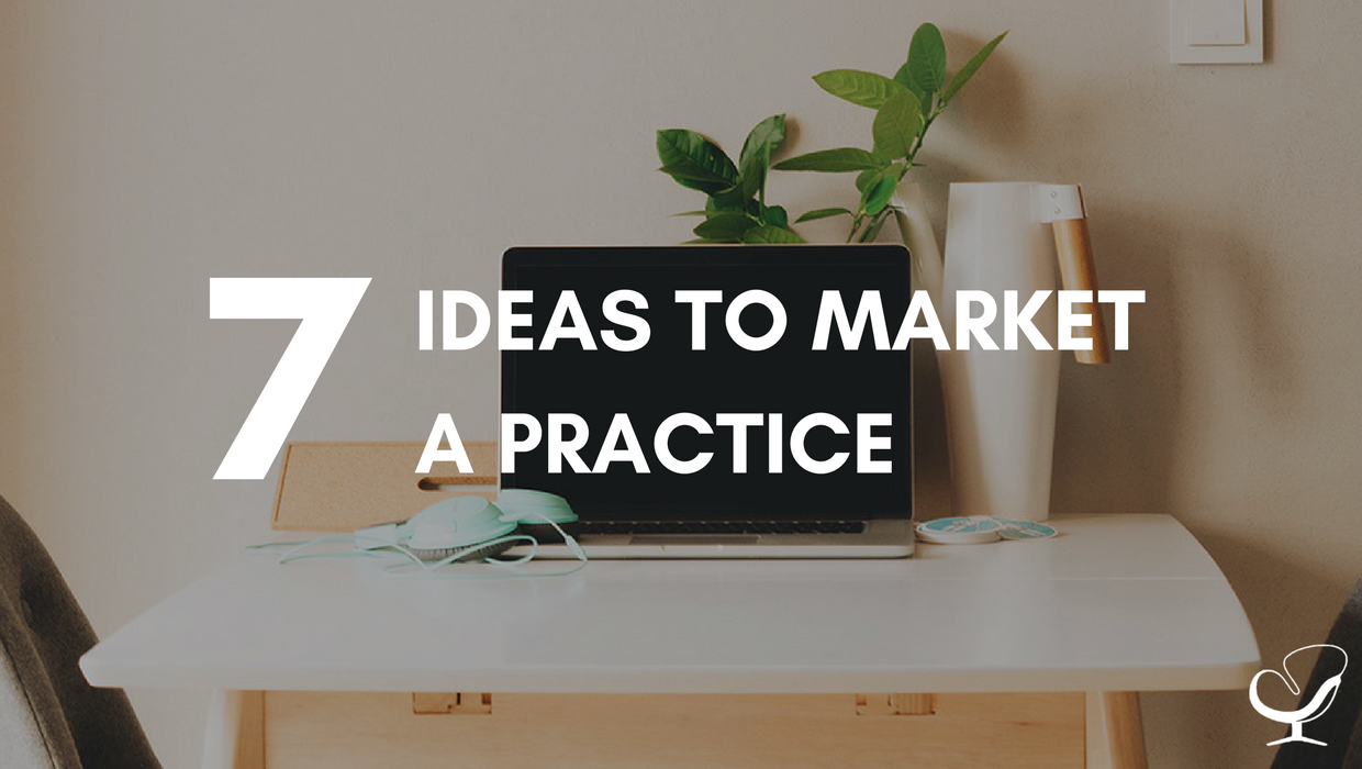 Ideas to market a practice