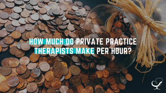how much do private practice therapists make per hour?