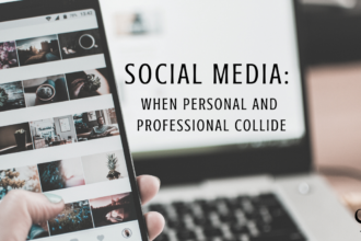 Image representing social media: when personal and professional collides | practice of the practice | personal social media accounts vs professional social media accounts | managing your personal social media account as a private practice clinician
