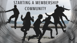 Starting a Membership Community | Image representing a membership community | Podcast Article | Practice of the Practice | Interview | Pat Flynn | Podcast Magazine March Issue 2021