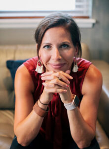 An image of Laurie Groh is captured. Laurie is a marriage counselor and co-owner of Shoreside Therapies. Laurie is featured on Practice of the Practice, a therapist podcast.