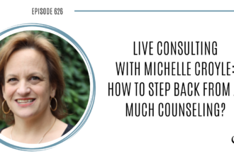 A photo of Michelle Croyle is captured. Michelle Croyle is a Licensed Professional Counselor and owner of Abundant Freedom Counseling. Michelle Croyle is featured on Practice of the Practice, a therapist podcast.