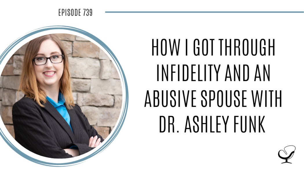 A photo of Dr. Ashley Funk is captured. She is the Owner and Founder of Paradise Psychology in Fort Worth, Texas. Dr. Funk is featured on the Practice of the Practice, a therapist podcast.