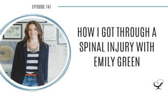 A photo of Emily Green is captured. She is an EMDR trained therapist. Emily is featured on the Practice of the Practice, a therapist podcast.
