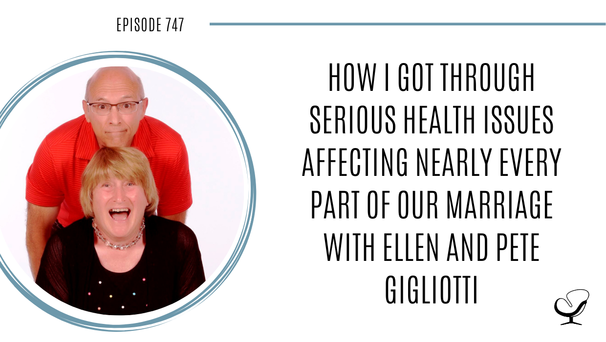 A photo of Peter and Ellen Gigliotti is captured. Ellen J.W. Gigliotti, LMFT, is the clinical director. Dr. Peter Gigliotti earned his Bachelor of Arts degree in Journalism. Peter and Ellen Gigliotti are featured on Practice of the Practice, a therapist podcast.