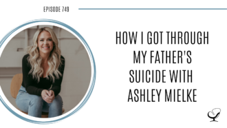 A photo of Ashley Mielke is captured. Ashley Mielke is a Registered Psychologist, Founder, and CEO of a large group private practice in Alberta, Canada. Ashley Mielke is featured on Practice of the Practice, a therapist podcast.