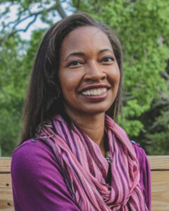 A photo of Angela Blocker is captured. She is a licensed Marriage and Family Therapist and the owner of Briargrove Family Counseling Center. Angela is featured on the Practice of the Practice, a therapist podcast.