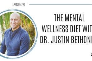 A photo of Dr. Justin Bethoney is captured. He is a psychiatrist and author. Dr. Justin is featured on the Practice of the Practice, a therapist podcast.