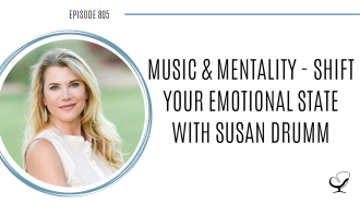 A photo of Susan Drumm is captured. She is a CEO adviser and Leadership Coach. Susan is featured on the Practice of the Practice, a therapist podcast.