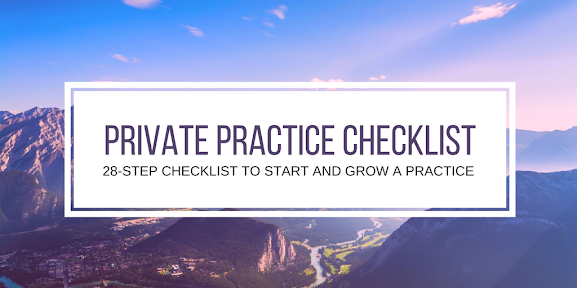 An image of the podcast sponsor, Private Practice Checklist, is captured. They sponsor the Practice of the Practice podcast.