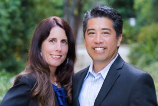 A photo of Robert and Kay Lee Fukui is captured. They are the co-founders of i61, inc., a 
business consulting company. Robert and Kay are featured on the Practice of the Practice podcast.
