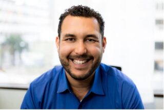 A photo of Kolby Goodman is captured. He is the founder of the hiring consulting firm, BestFirstNow. Kolby is featured on the Practice of the Practice, a therapist podcast.